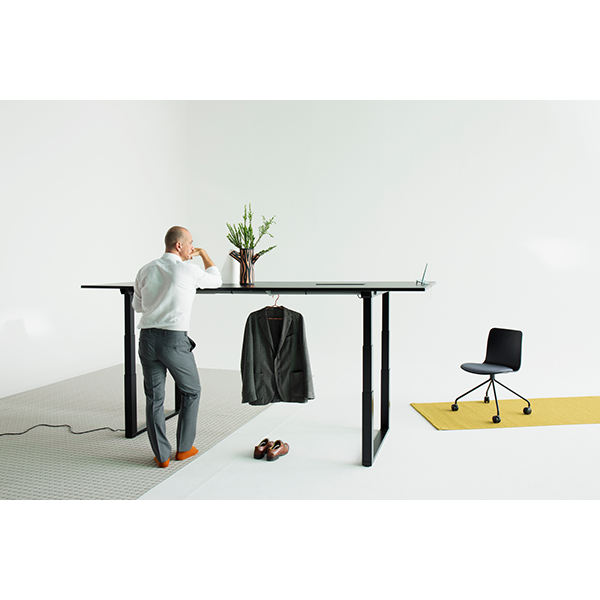 Frankie Conference Height Adjustable Sled Table
