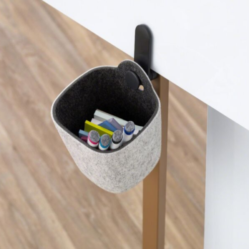 Flex Office Desk Basket and Accessories Interiors