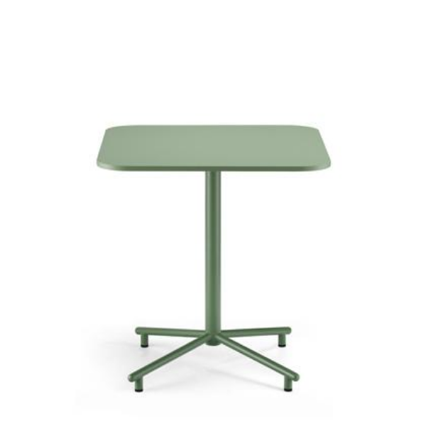 gohome Grille Outdoors/In Square Table 700 x 700mm - Reseda Green