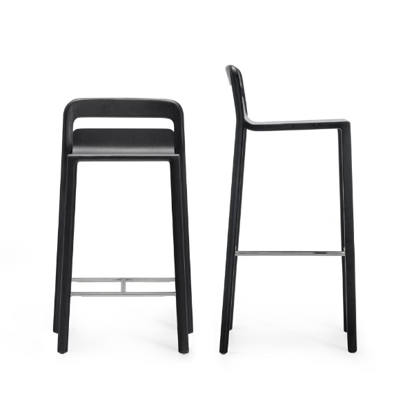 gohome Hollywood Counter Height Stool & Bar Stool - Black Stain