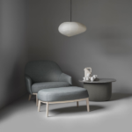 Offecct Shift Wood Classic Chair and Ottoman
