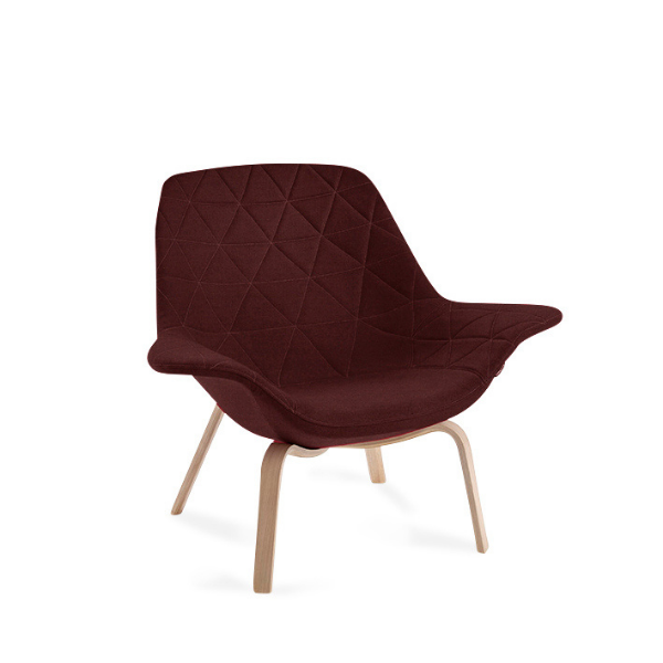 Offecct Oyster Wood Low Easy Chair