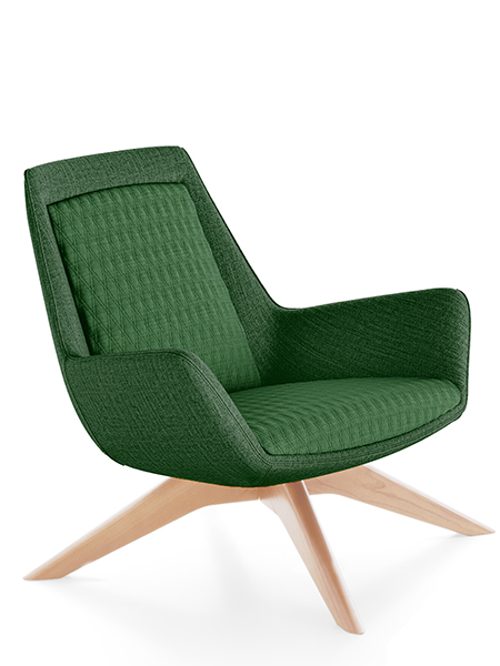 Aquila forest armchair for office