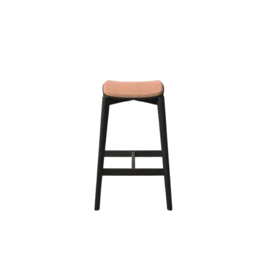 Kaeo Stool No Back with Seat Pad