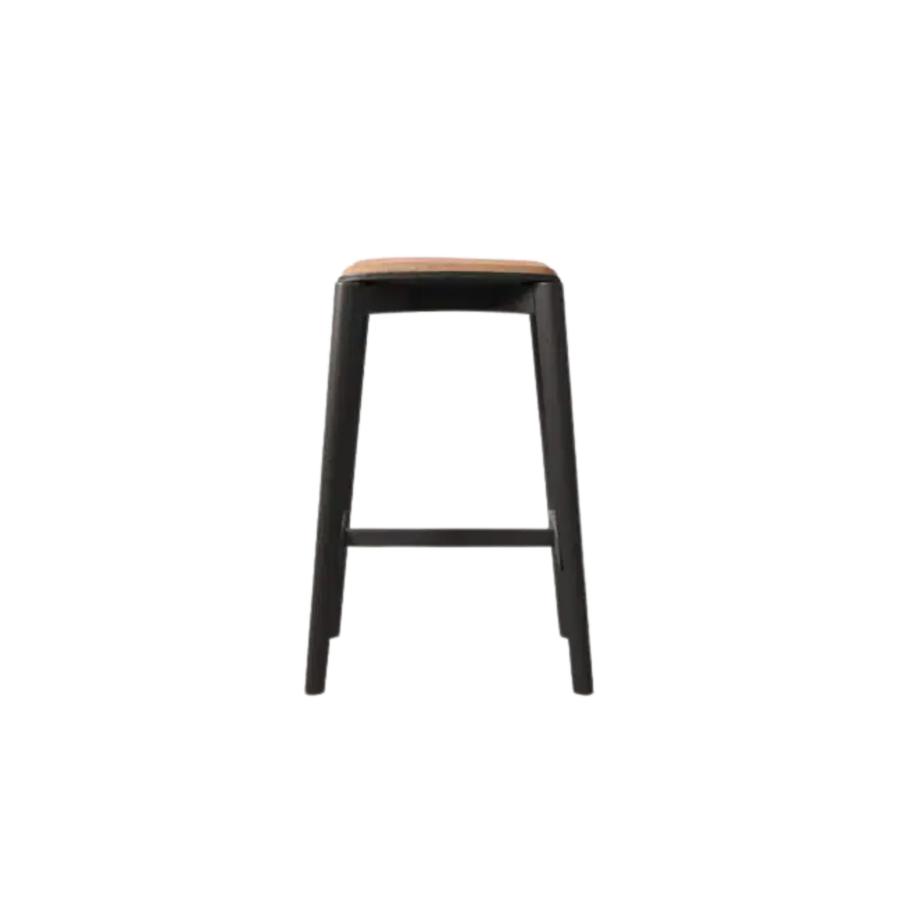 Kaeo Stool No Back with Seat Pad - Image 2